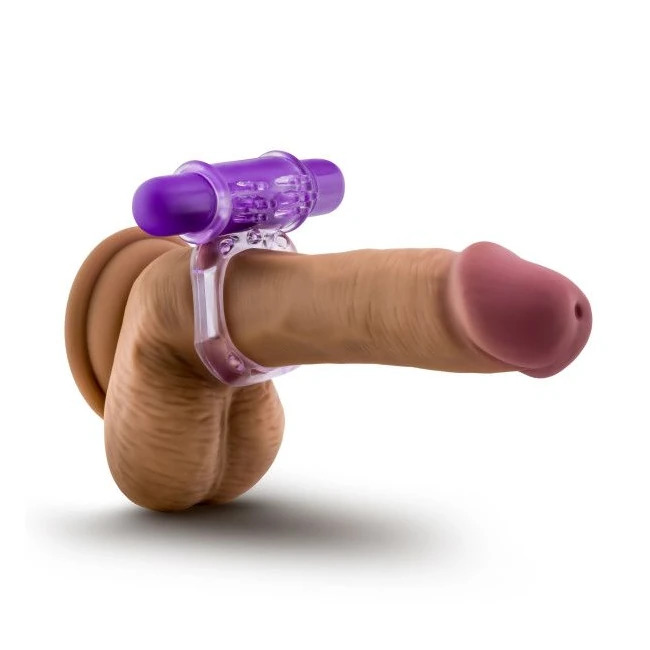 Play with Me Couples Play Vibrating Cockring Purple - Power & Performance