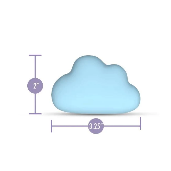 Play with Me Cuddle Cloud Blue - Vibration Modes