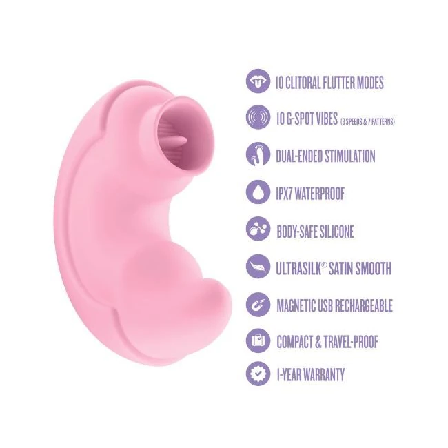 Play with Me Poul & Play Stimulation Vibrator - Elegant Design and Discreet Portability