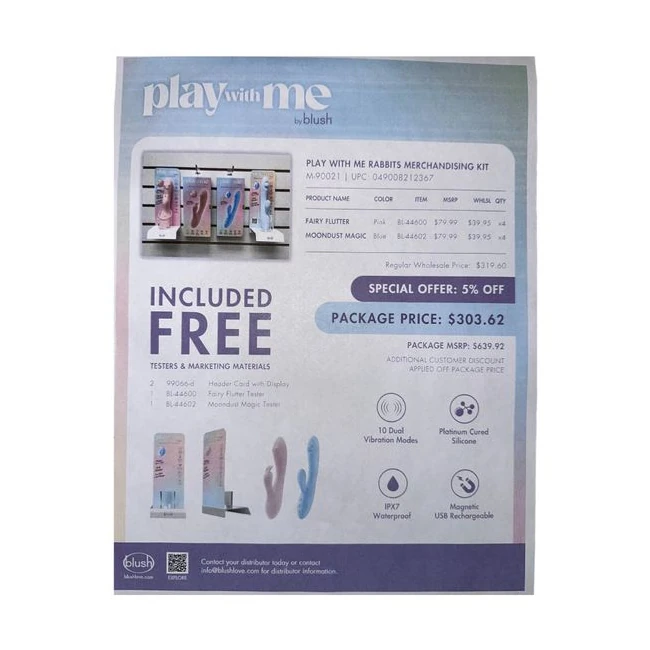 Play with Me Rabbits Merchandising Kit - What This Kit Is