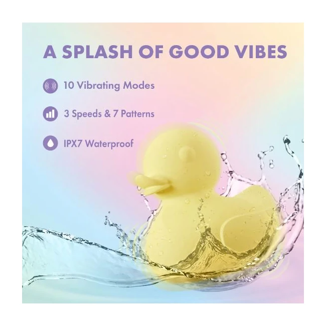 Play with Me Splash Silicone Clitoral Vibrator - Power & Performance