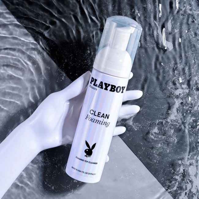Playboy Clean Foaming Toy Cleaner 7 oz - Ingredients and Residue-Free Finish