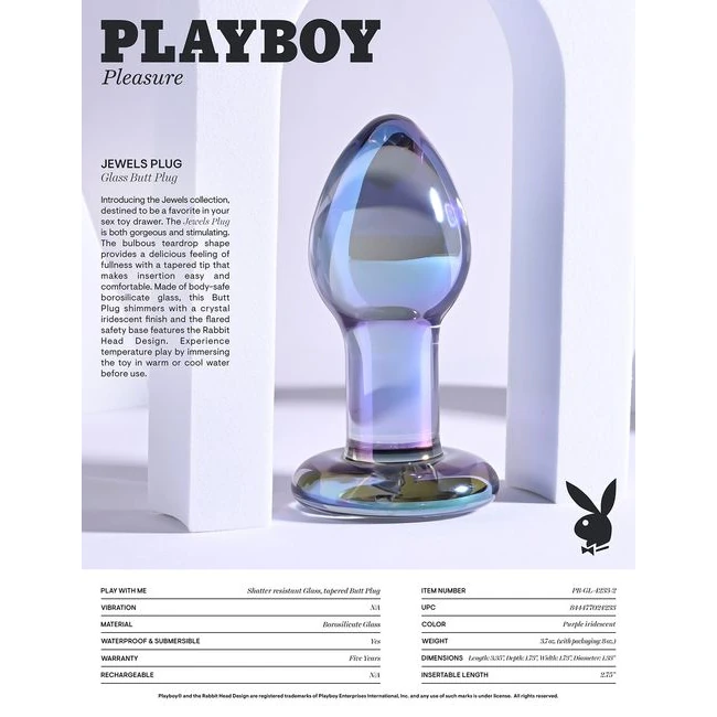 Playboy Jewels - Iridescent Finishes in Three Looks