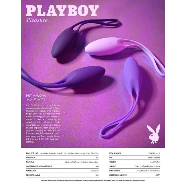 Playboy Put in Work - Care & Maintenance
