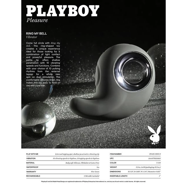 Playboy Ring My Bell - Vibration Modes & Stimulation Features