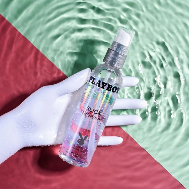 Playboy Slick Silicone 4 oz - by Evolved Novelties