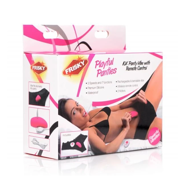 Playful Panties 10x Panty Vibe O/s with Remote Control - How It Feels