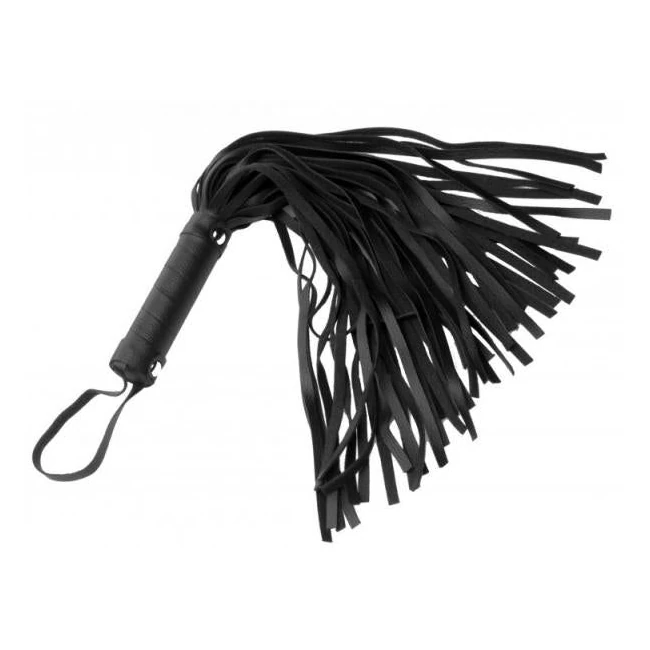 Pleather Pleasure Mini Flogger Black - Build & Quality