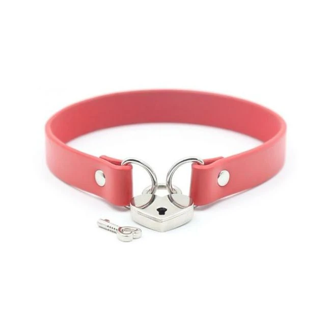 Ple'sur Pvc Collar with Heart Lock & Key - What Is the Ple'sur Pvc Collar with Heart Lock & Key?