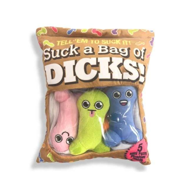 Plushy Pillow Suck a Bag of Dicks - What Lives Inside the Bag