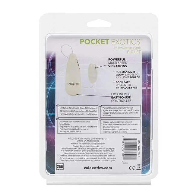 Pocket Exotic Glow Bullet - How It Feels