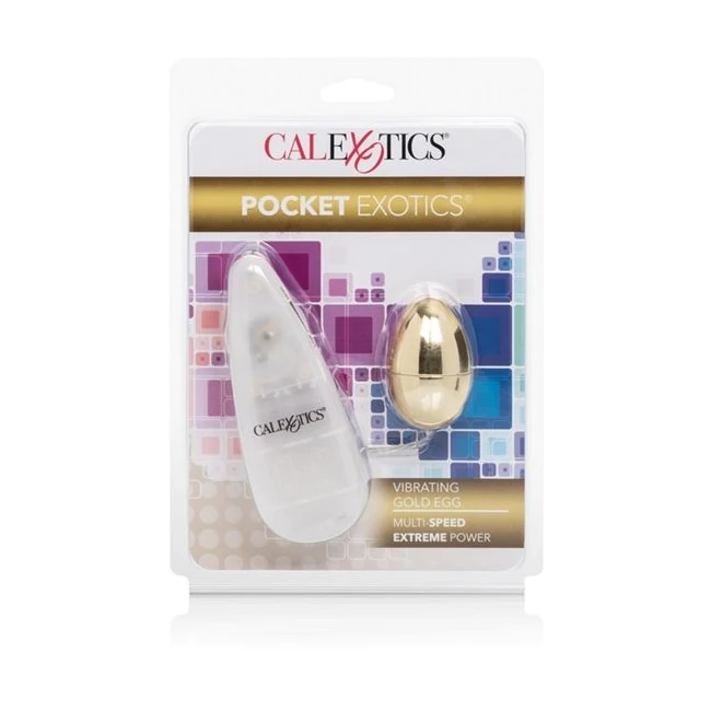 Pocket Exotic Gold Egg Multi Speed - Vibration Modes and Features