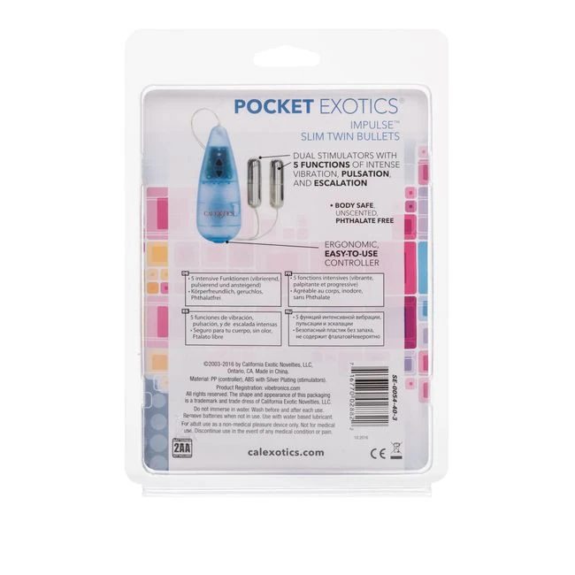 Pocket Exotic Impulse Pocket Pack Slim Twin Bullets - How It Feels