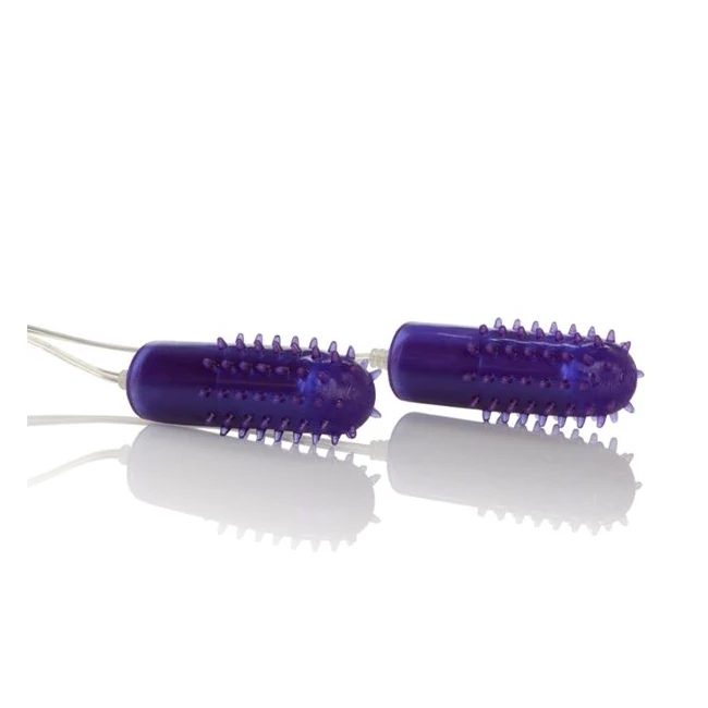 Pocket Exotic Turbo 8 Double Bullet W/ Sleeve-lavender - Vibration Modes and Stimulation
