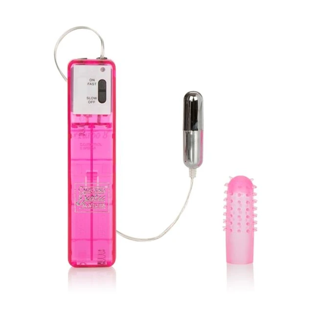 Pocket Exotic Turbo 8 Single Bullet W/ Sleeve Pink - Power & Performance