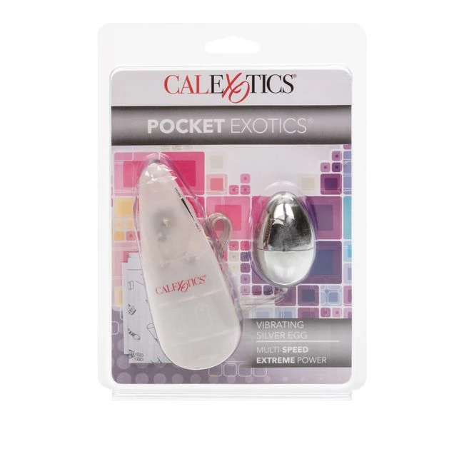 Pocket Exotics Vibrating Silver Egg - How It Feels