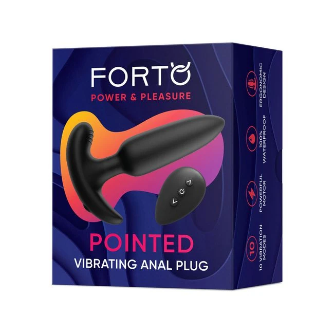 Pointed Vibrating Plug - Shape & Comfort