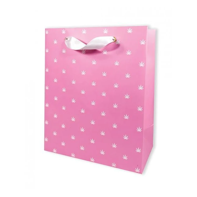 Polka Pot Gift Bag - Black/gold - Overview