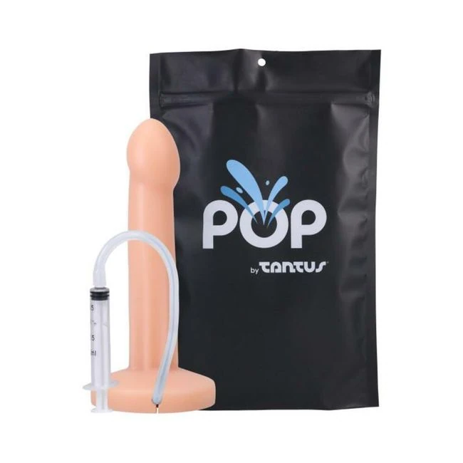 Pop by Tantus Squirting Dildo Cream - How It Feels