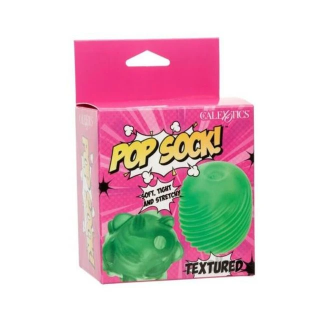 Pop Sock Textured Masturbator - - Internal Texture and Stimulation