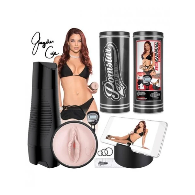 Pornstar Endurance Training Set Jayden Cole Pussy Masturbator - Internal Texture