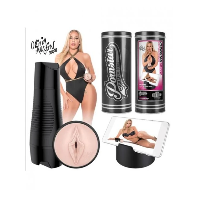 Pornstar Pussy Olivia Austin Replica Vagina Stroker - Internal Texture