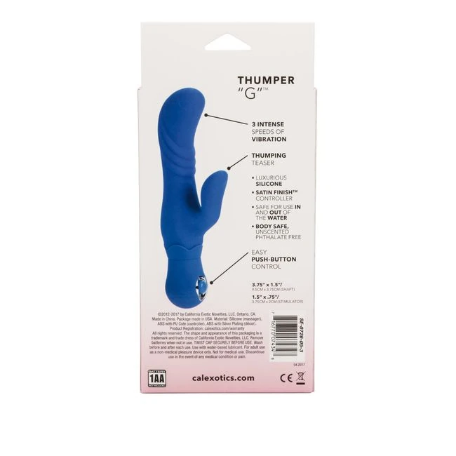 Posh Silicone Thump G - Vibration Modes and Sensation