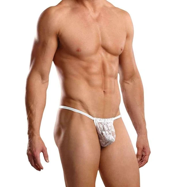 Posing Strap Stretch Lace - A Classic Back and Contoured Pouch