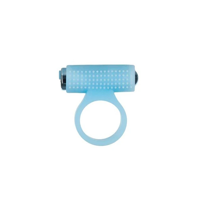 Power Bullet Cosmic Cock Ring W/ Bullet Glow in the Dark - Power & Performance