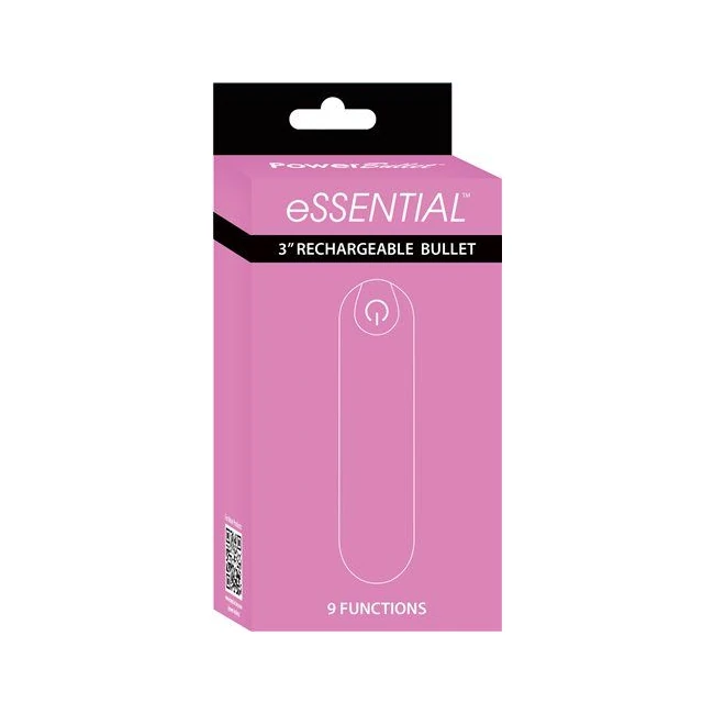 Power Bullet Essential 3.5in Rechargeable Bullet 12pc Display - Vibration Modes and Functionality