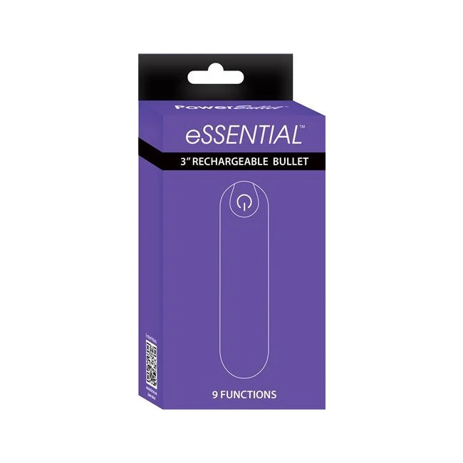 Power Bullet Essential 3.5in Rechargeable Bullet 12pc Display - Power & Performance
