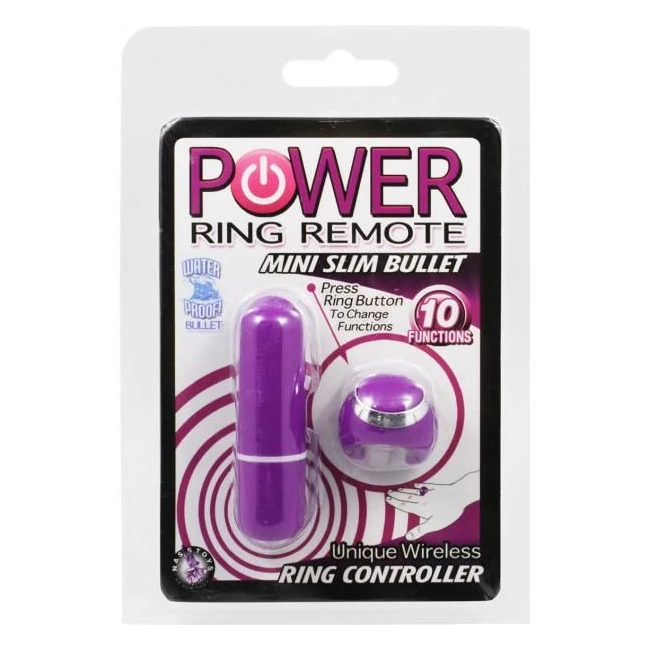 Power Ring Remote Mini Slim Bullet Waterproof 2.5 Inch Purple - What Is the Power Ring Remote Mini Slim Bullet Waterproof 2.5 Inch Purple?