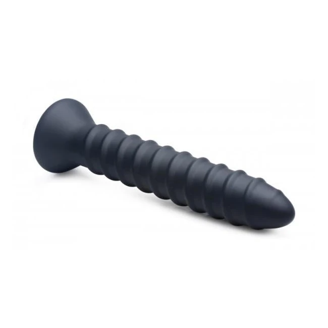 Power Screw 10x Spiral Silicone Vibrator - How It Feels