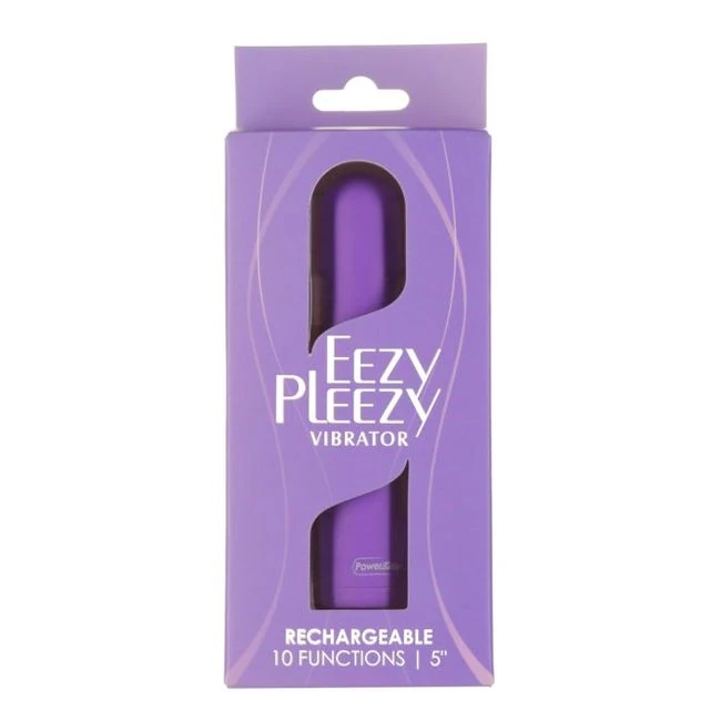 POWERBULLET EEZY PLEEZY 5 IN VIBE RECHARGEABLE P - Powerful and Compact Design