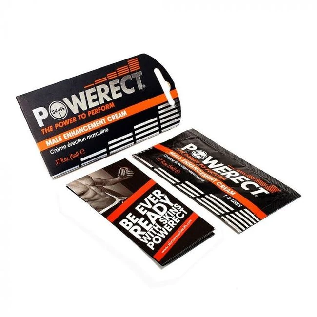 Powerect Benzocaine Delay Gel Foils 3ml 36pc with Pos - Formula and Feel