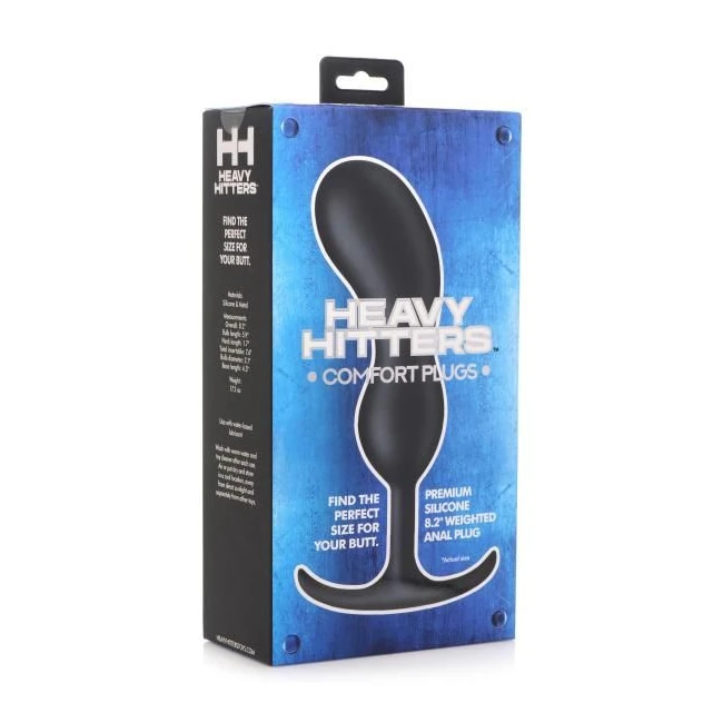Premium Silicone Weighted Prostate Plug - Xl - How It Feels