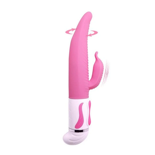 Pretty Love Antoine Rabbit Vibrator Silicone Pink - Vibration Modes