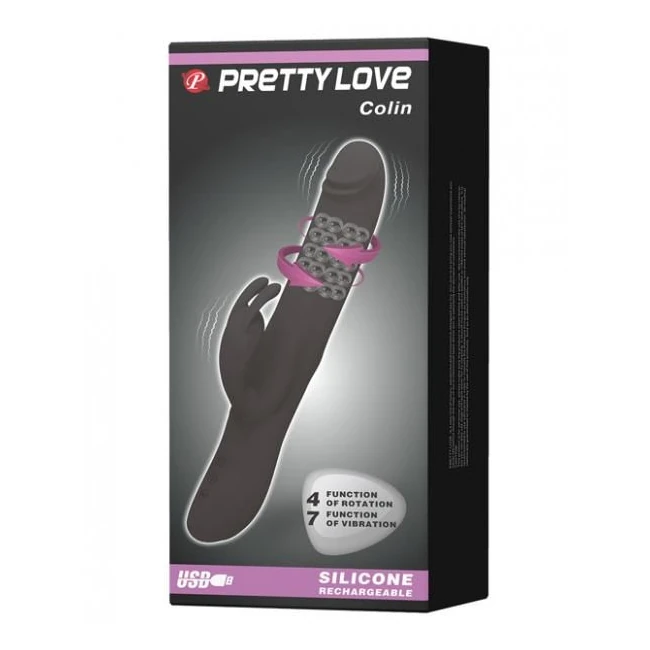 Pretty Love Colin Black Rabbit Vibrator - How It Feels
