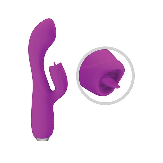 Pretty Love Gloria Licking Rabbit Fuchsia - Vibration Modes