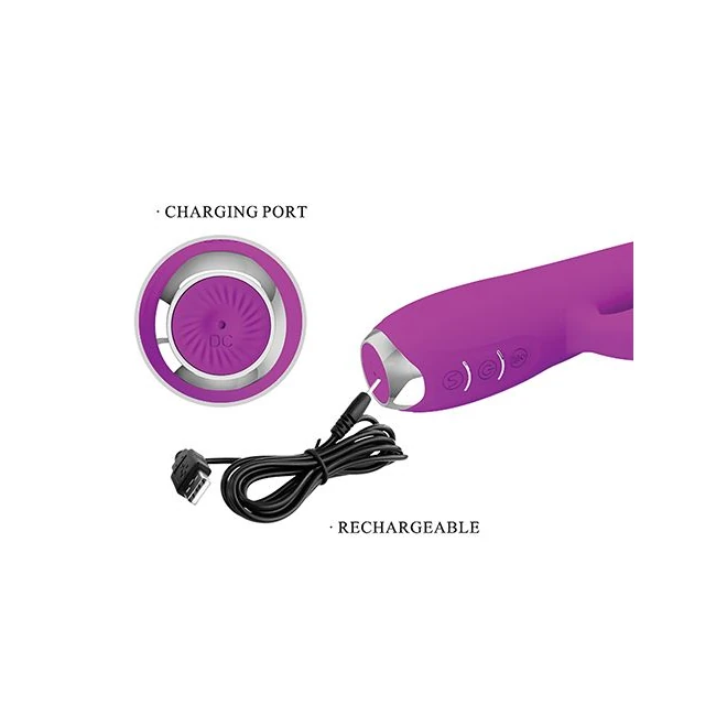 Pretty Love Gloria Licking Rabbit Fuchsia - Power & Performance