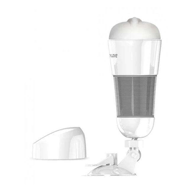 Pretty Love Hedy Suction Pad Stroker White - Internal Texture