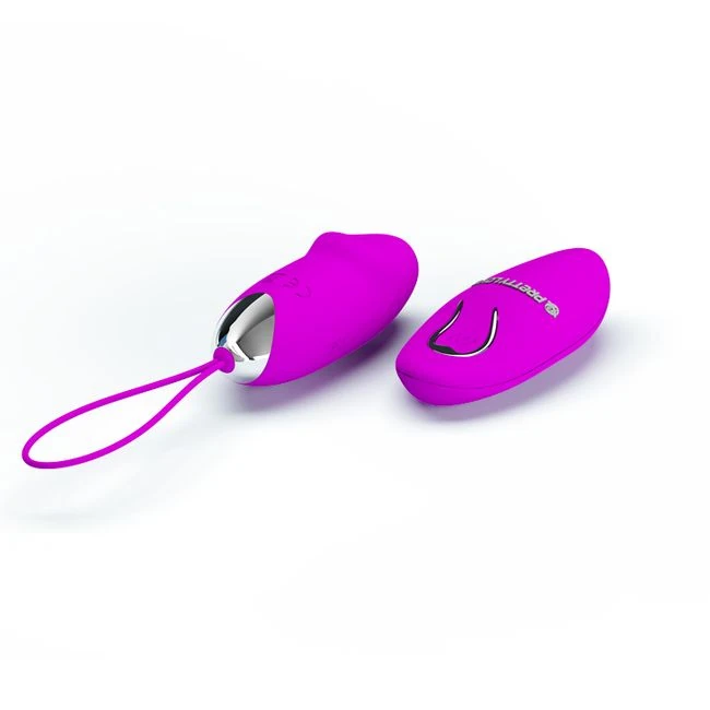 Pretty Love Jenny Remote Control Bullet Vibrator Purple - Vibration Modes