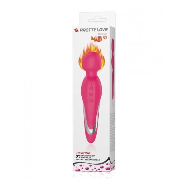 Pretty Love Michael Heating Body Wand Pink - How It Feels