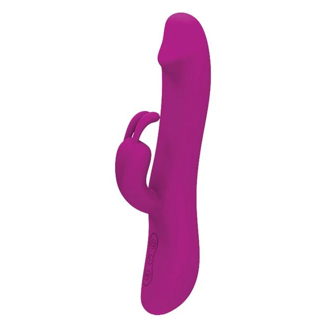 Pretty Love Natural Motion 7 Function Rabbit Silicone Purple - How It Feels