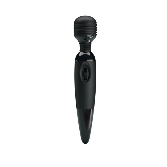 Pretty Love Power Wand-black Silicone Vibrator - Experience the Power of the Pretty Love Power Wand