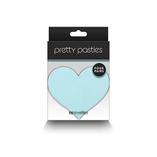 Pretty Pasties Heart I Asst. 4 Pair - Fabric & Feel