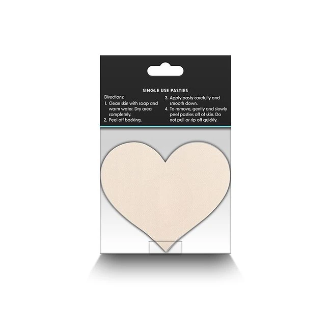 Pretty Pasties Heart I Asst. 4 Pair - Fit & Sizing