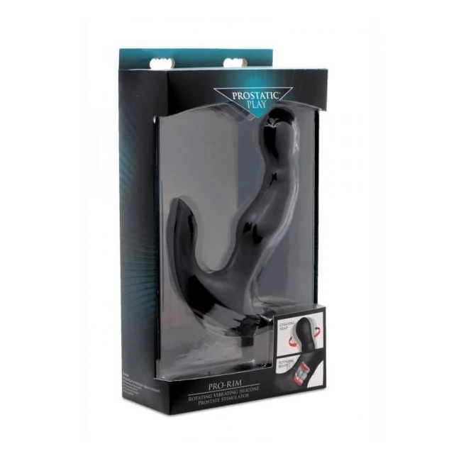 Pro Rim Rotating Vibrating Silicone Prostate Stimulator - Vibration Modes
