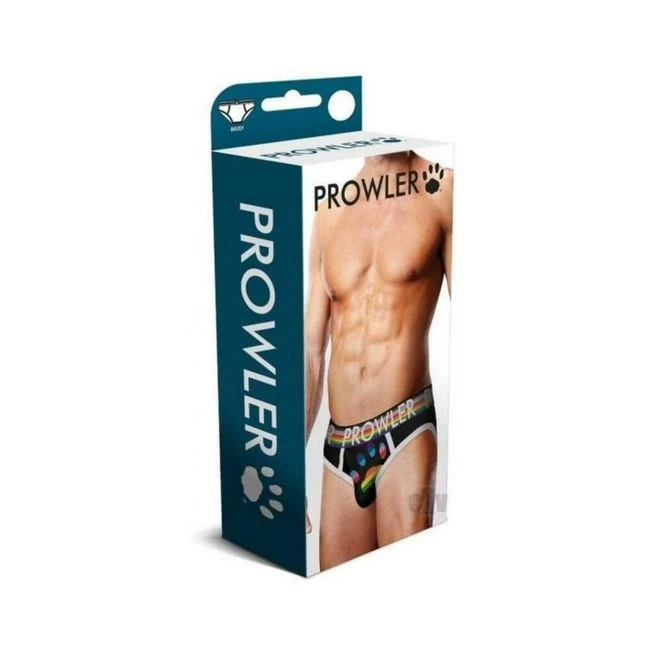 Prowler Black Oversized Paw Brief - Fabric & Feel
