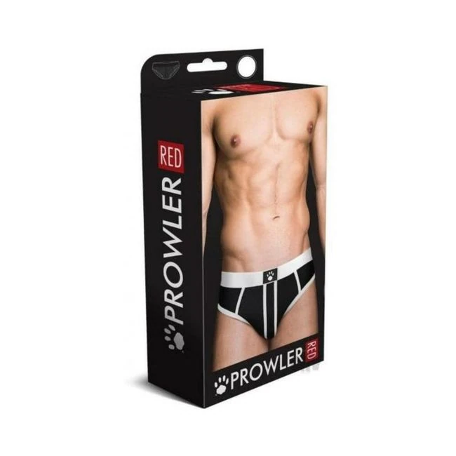 Prowler Red Ass Less Brief Wht - Overview